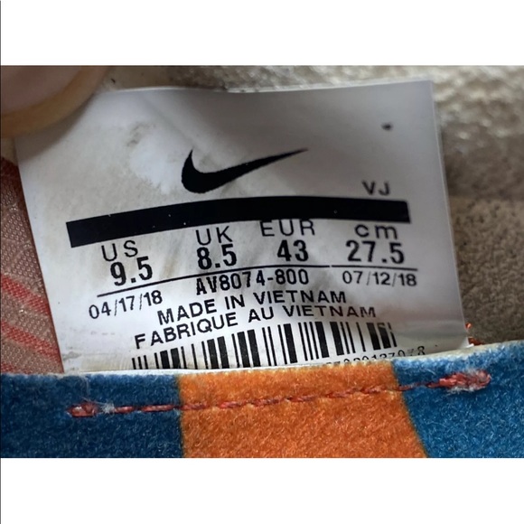 Nike Zoom Fly SP Camo Mismatch Mens Sz 9.5 AV8074-800 Nike. - Picture 7 of 9